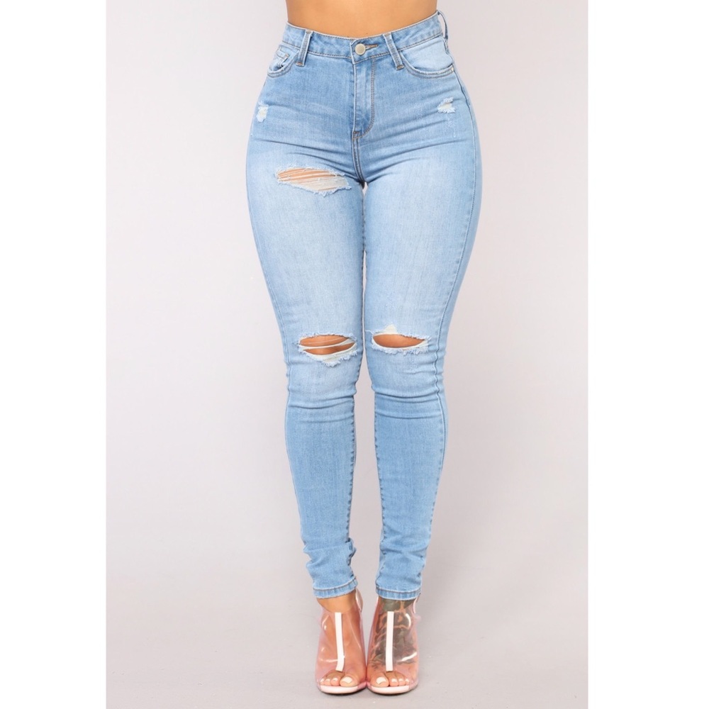 Fashion Nova High Waisted Jeans